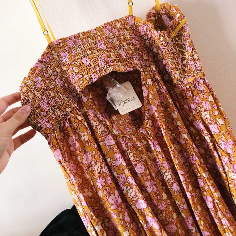 NWT Free People Molly Jo Midi / Garden Combo - Picture 9 of 10
